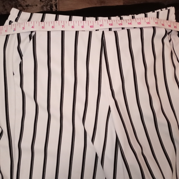 Wide Leg Dress Pants Palazzos with Stretch Waistband Sz. 3X - Picture 8 of 10